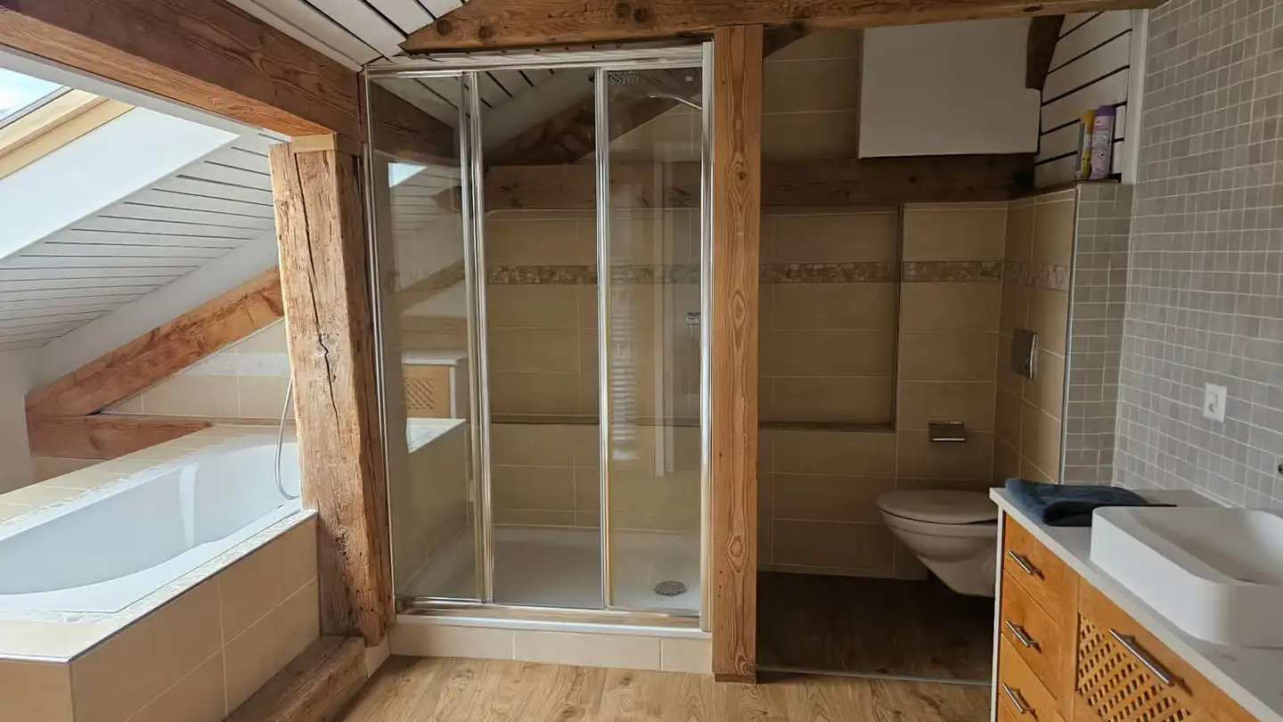 Single room for rent - Rue Château-Dessus 7e, 1376 Goumoens-la-Ville - Photo 4