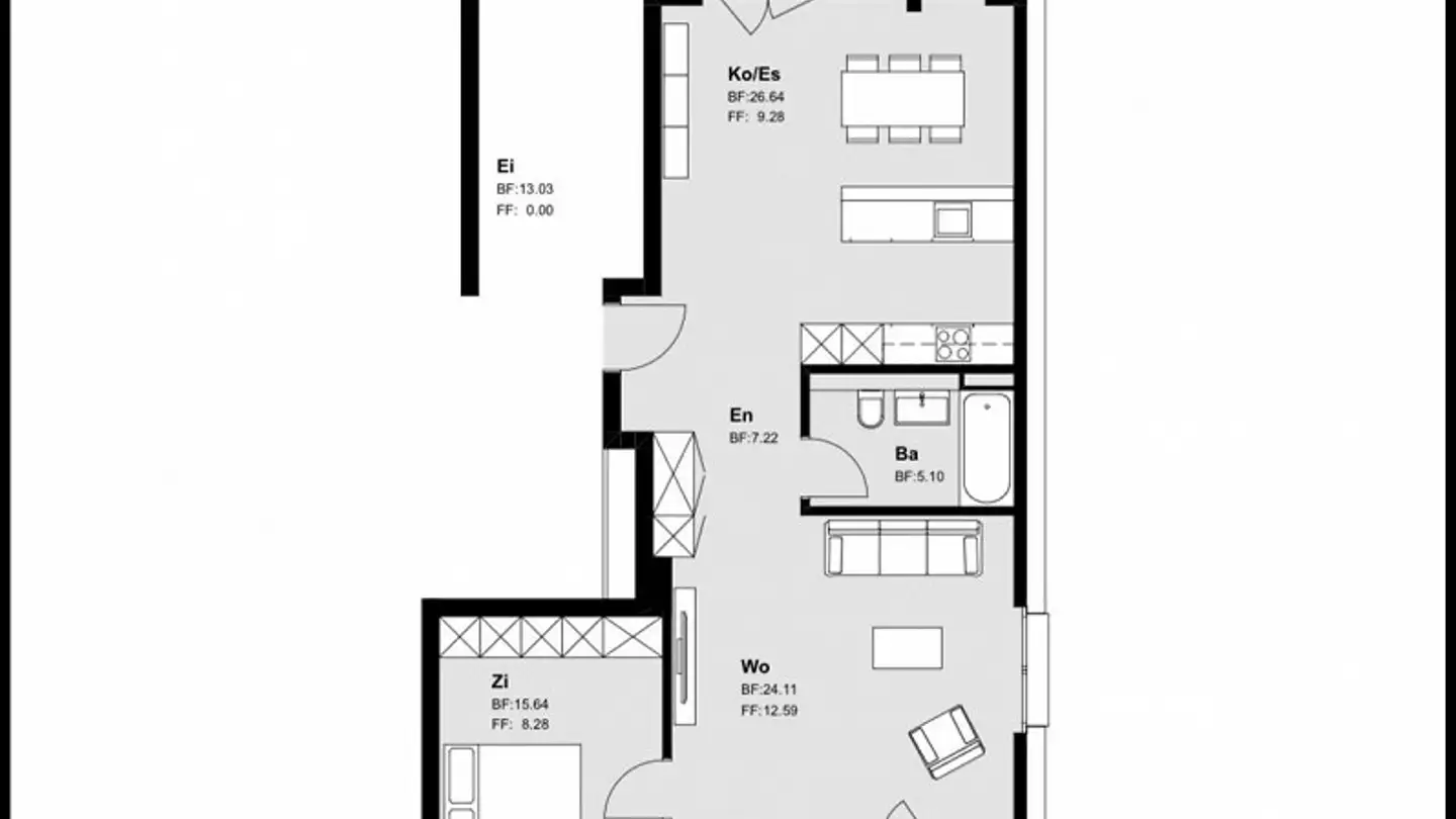 Appartement à louer - Hagenbüel, 8308 Illnau - Photo 2
