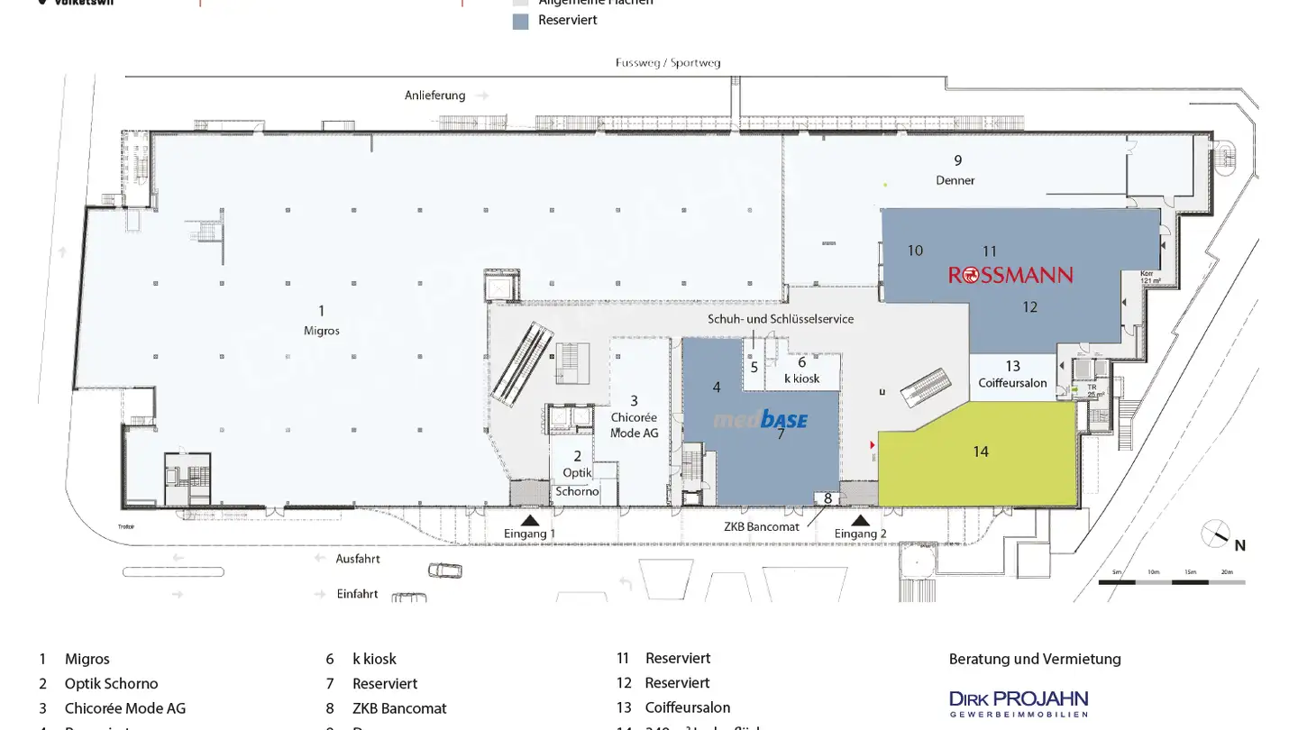 Centro commerciale in affitto - Im Zentrum 18, 8604 Volketswil - Foto 3