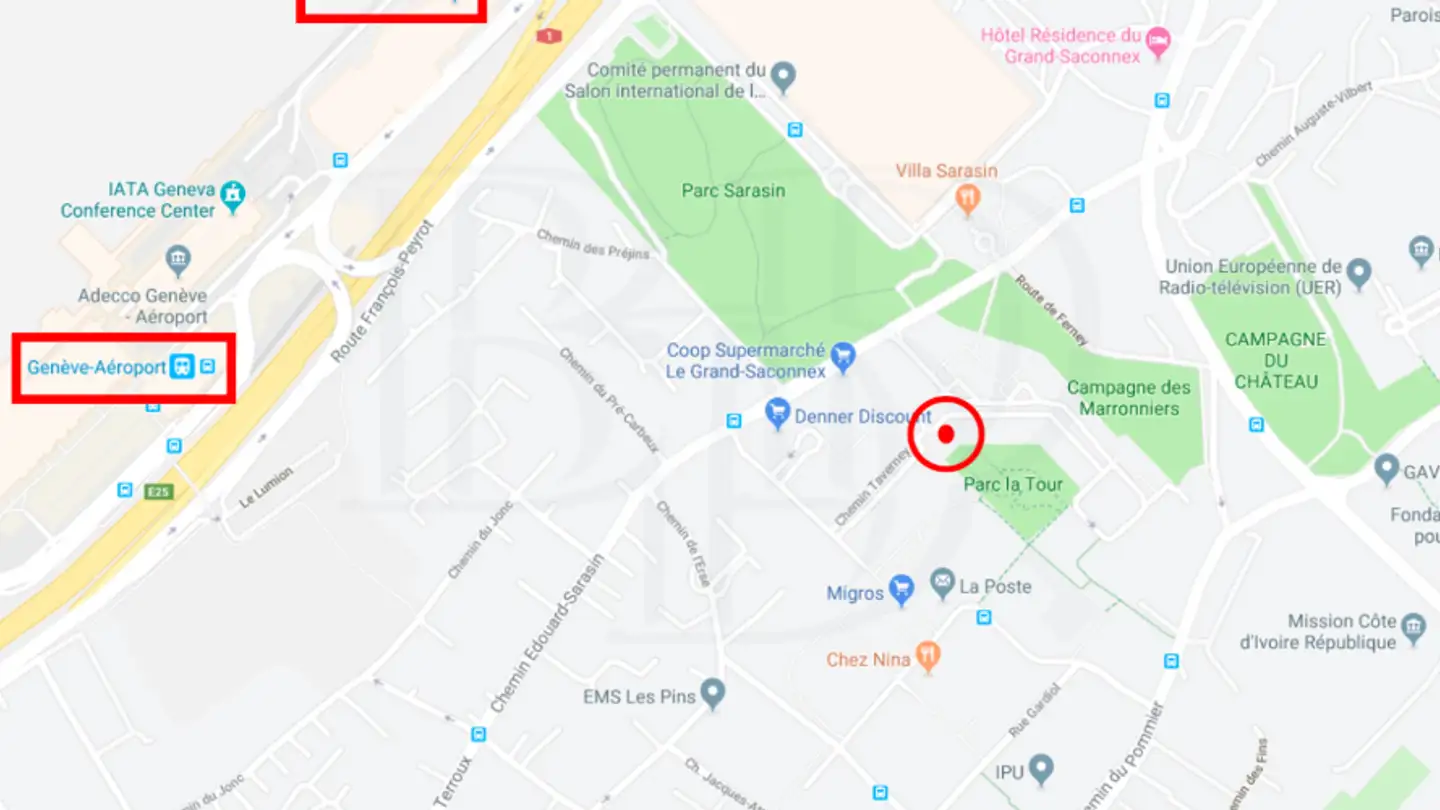 Garage individuel à louer - Chemin François- Lehmann 34, 1218 Le Grand-Saconnex