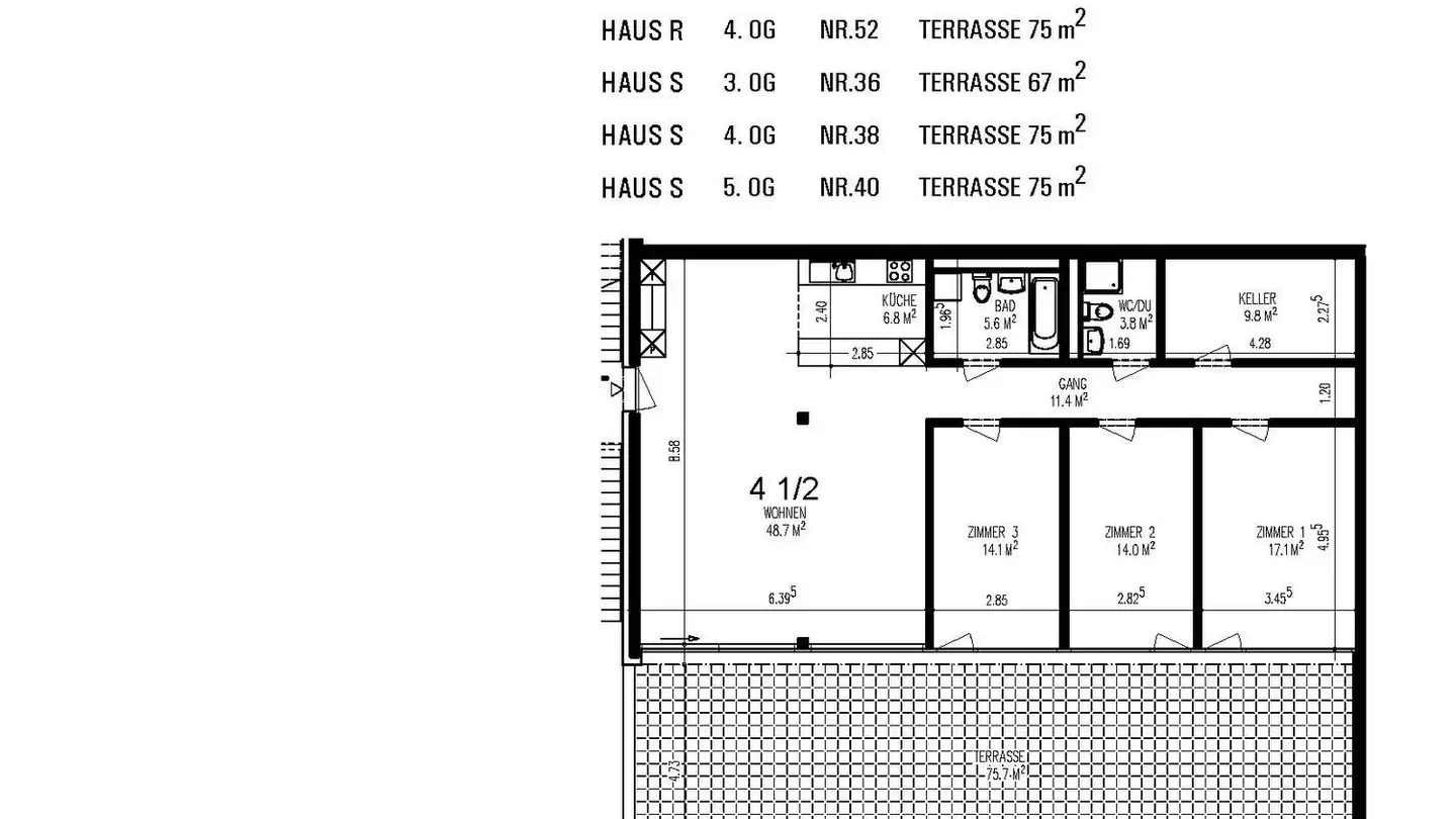Appartamento in affitto - Schlossmühlestrasse 60, 8408 Winterthur
