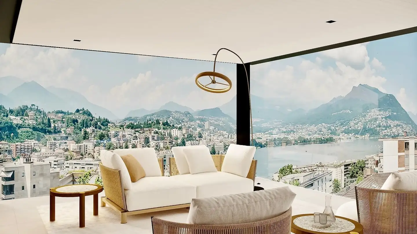 Attique à vendre - Riva Paradiso, 6900 Paradiso - Photo 2