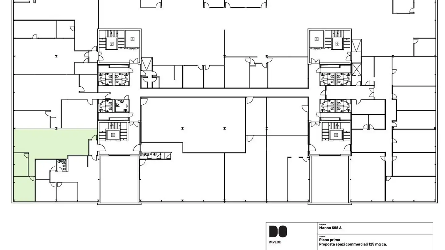 Spazio ufficio in affitto - Via Pobiette 11, 6928 Manno - Foto 3