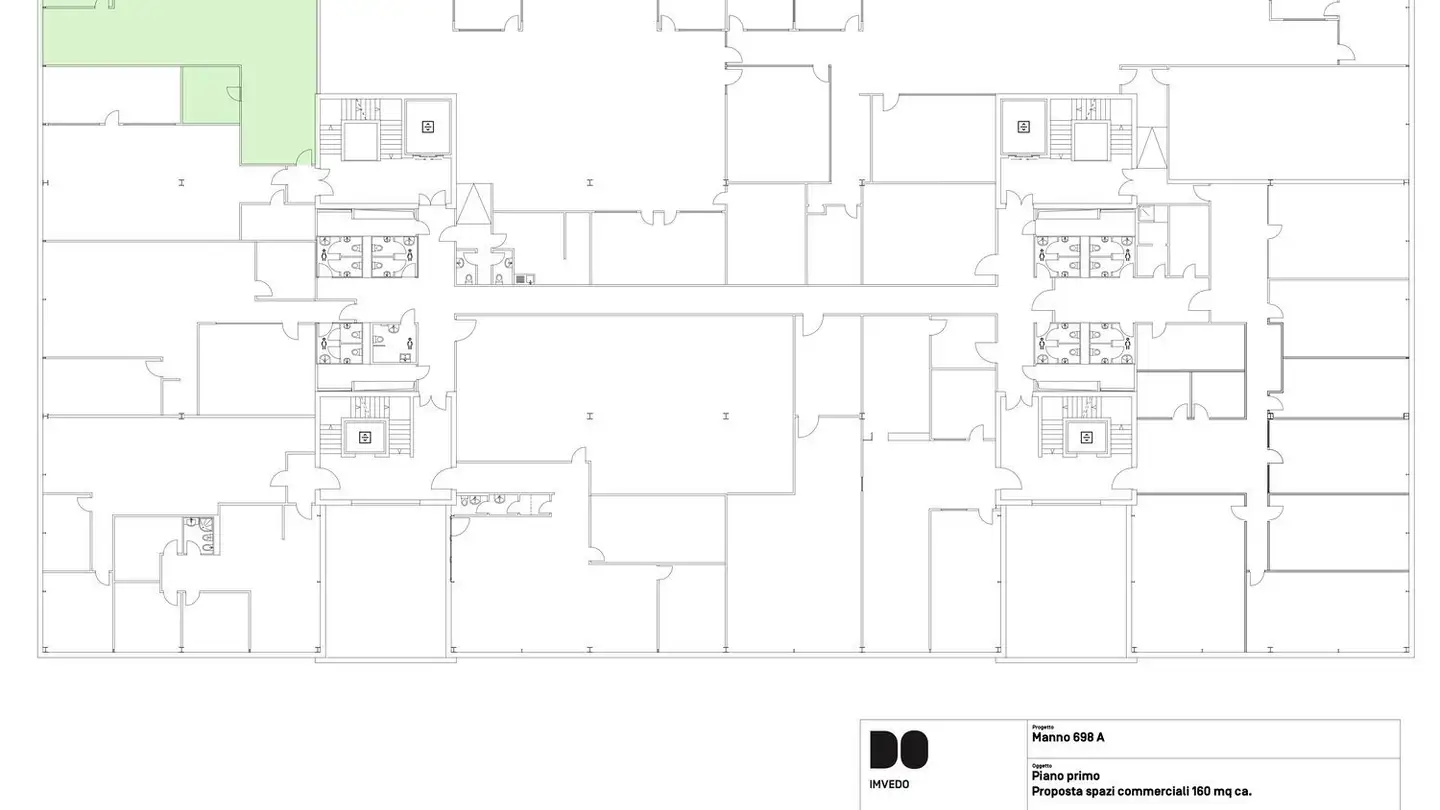 Spazio ufficio in affitto - Via Pobiette 11, 6928 Manno - Foto 4