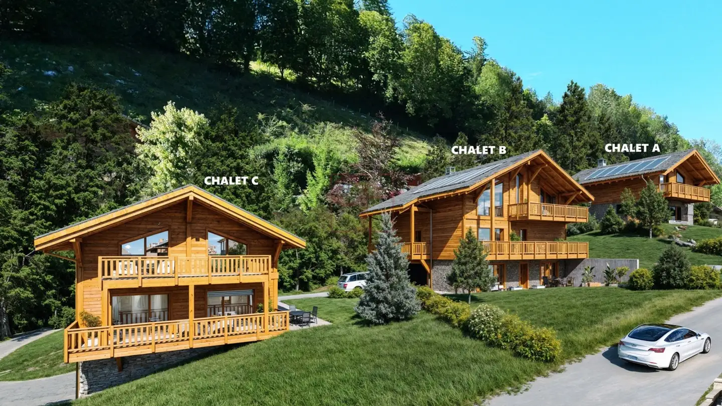 Chalet kaufen - Rue Champ La Vuille, 1669 Les Sciernes-d'Albeuve - Foto 4