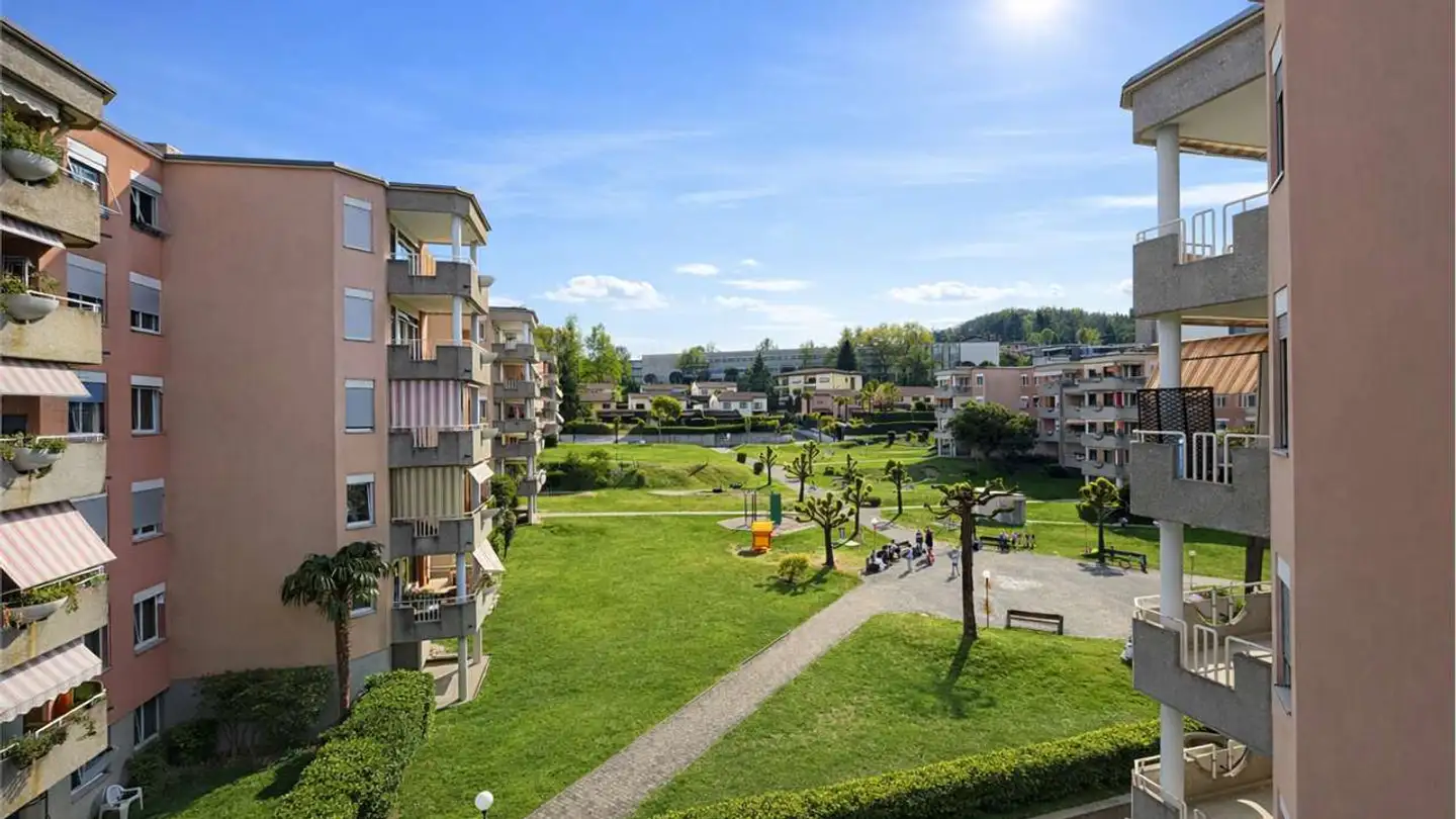 Appartement à louer - Via Vergiò, 6932 Breganzona