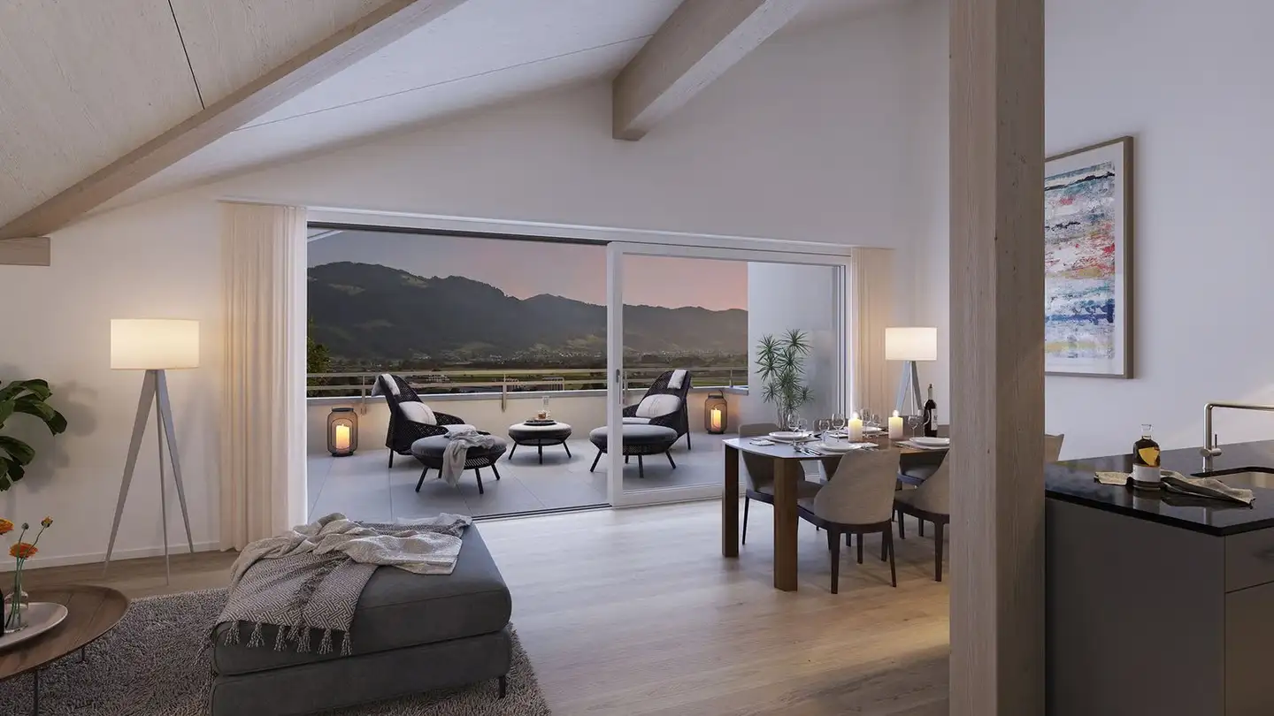 Attique à vendre - Büchelstrasse 21, 8717 Benken SG