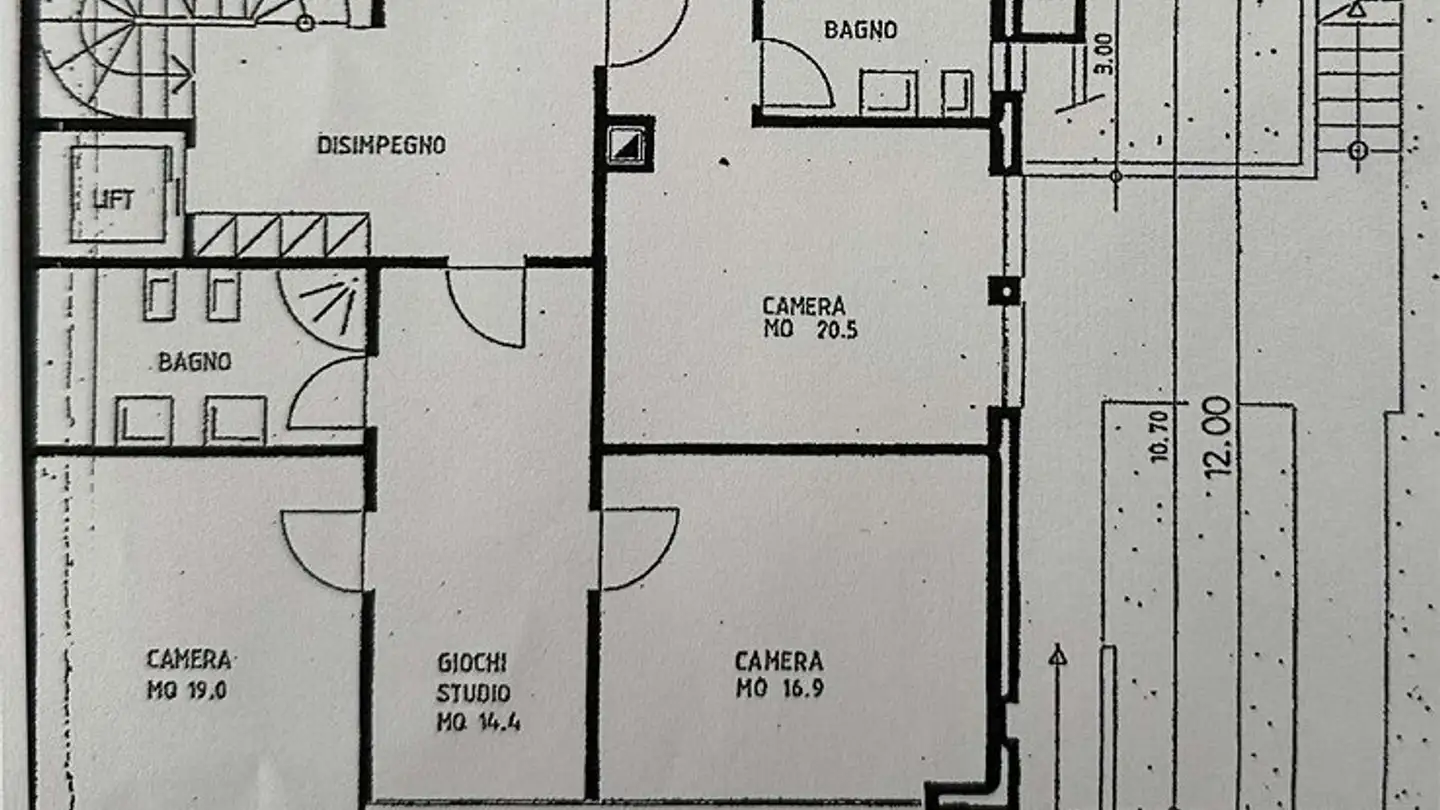 Wohnung mieten - 6900 Lugano - Foto 3