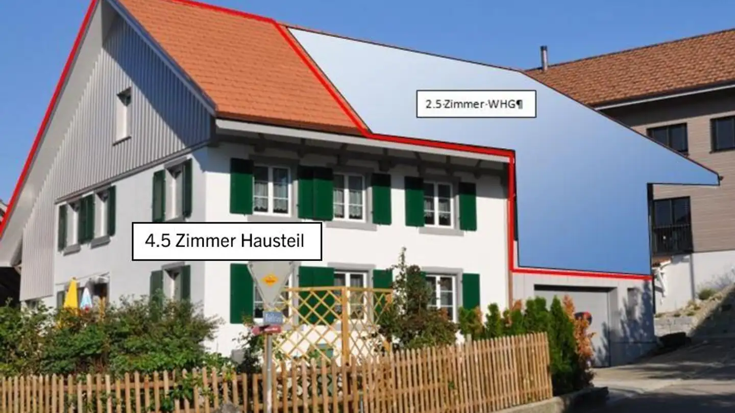 Casa bifamiliare in affitto - Hauptstrasse 21, 8545 Rickenbach ZH