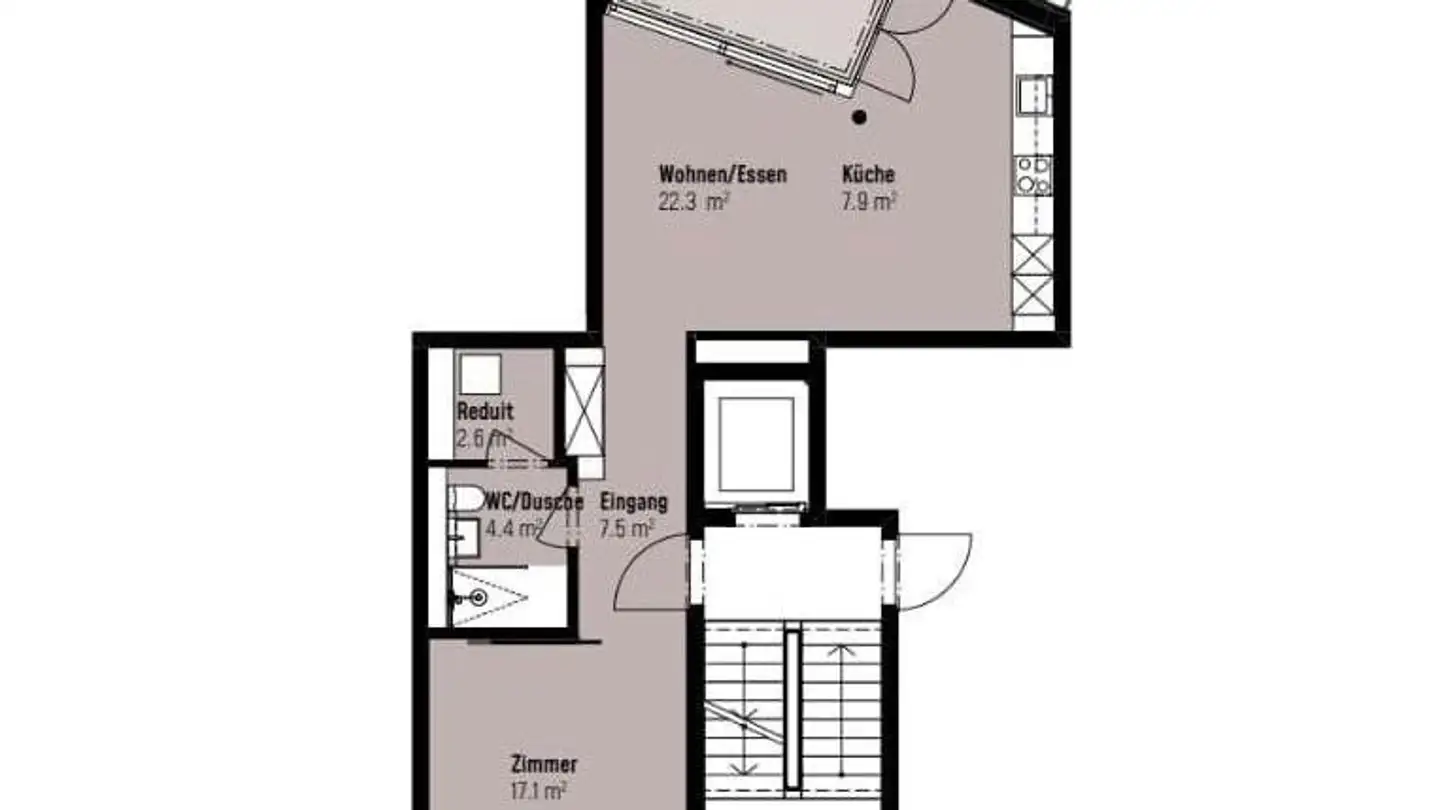 Apartment for rent - 8302 Kloten - Photo 2