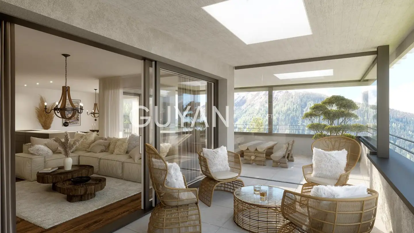 Attique à vendre - Flüelastrasse 1b, 7260 Davos Dorf - Photo 2