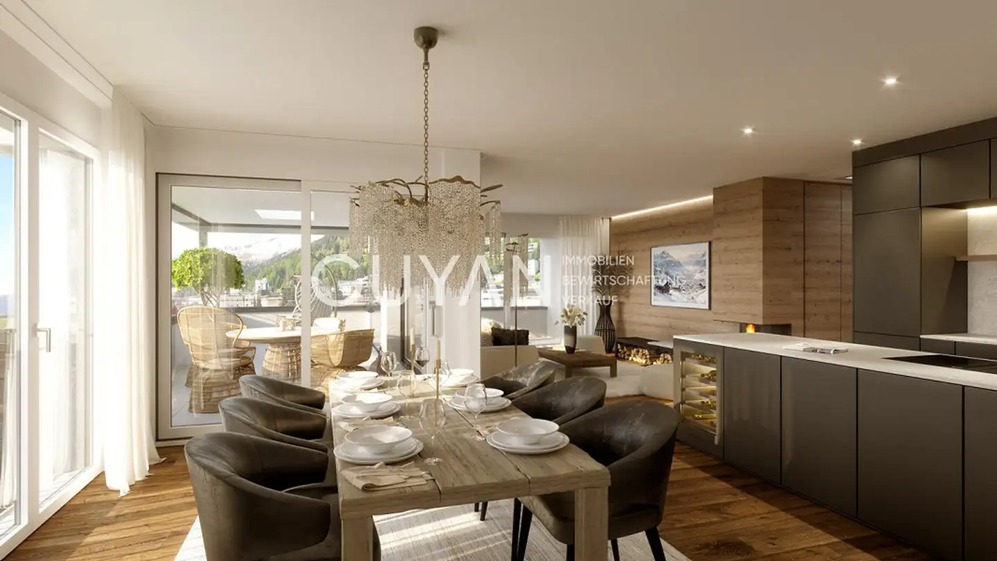 Attique à vendre - Flüelastrasse 1a, 7260 Davos Dorf - Photo 3