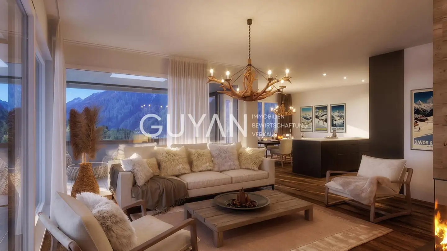 Attique à vendre - Flüelastrasse 1b, 7260 Davos Dorf