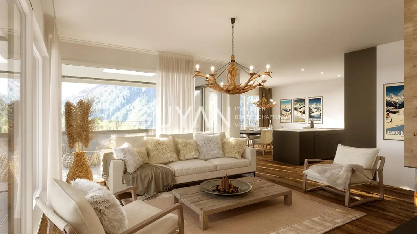 Attique à vendre - Flüelastrasse 1b, 7260 Davos Dorf - Photo 3