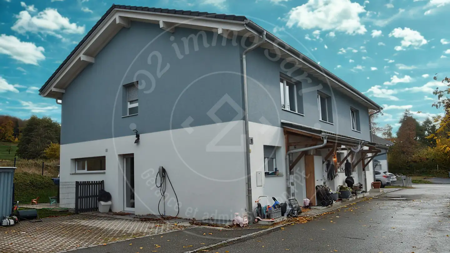 Casa a schiera in affitto - Les Rigoles, 1746 Prez-vers-Noréaz - Foto 2