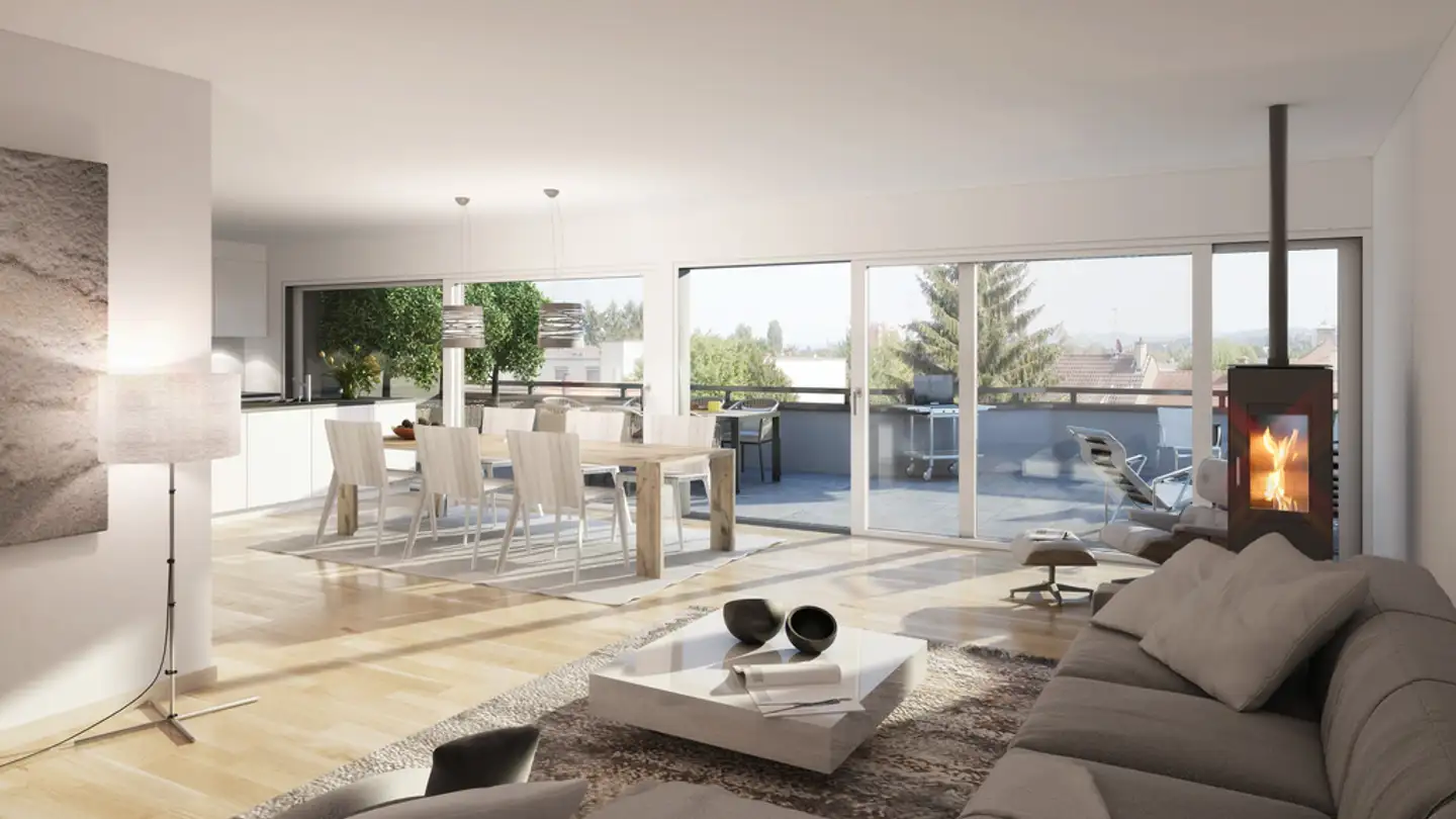 Penthouse mieten - Spitzgartenweg 1, 4123 Allschwil - Foto 2