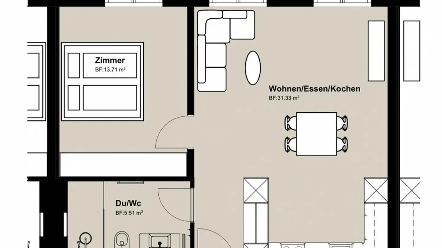 Appartamento in affitto - Rheinfelsstrasse 72, 7000 Chur - Photo 3