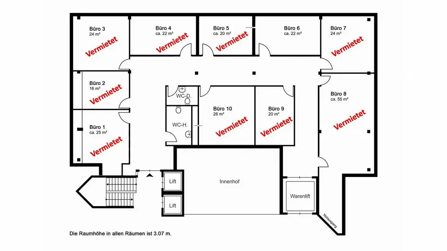 Spazio ufficio in affitto - Gewerbestrasse 4, 8162 Steinmaur - Foto 4