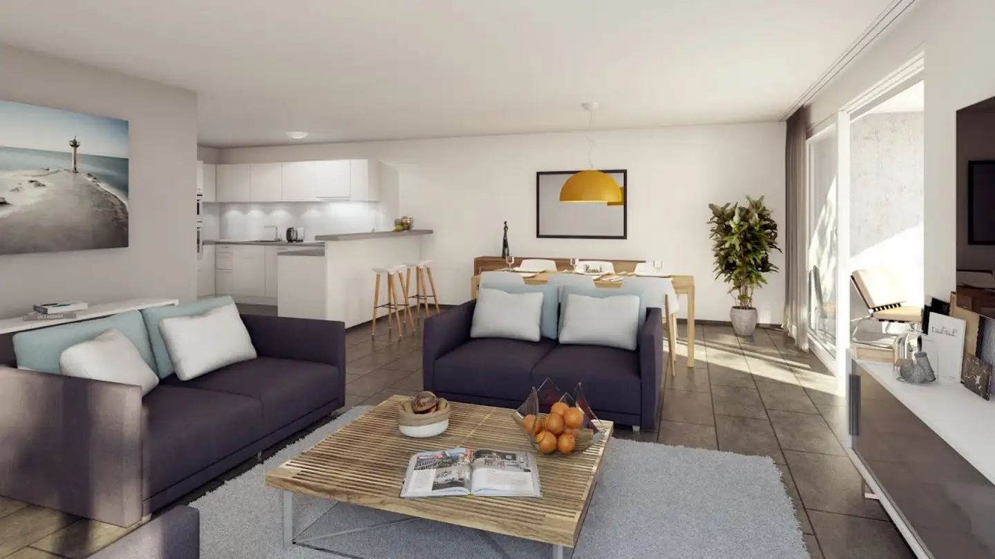 Appartamento in affitto - Hofacher 1, 8627 Grüningen - Foto 2