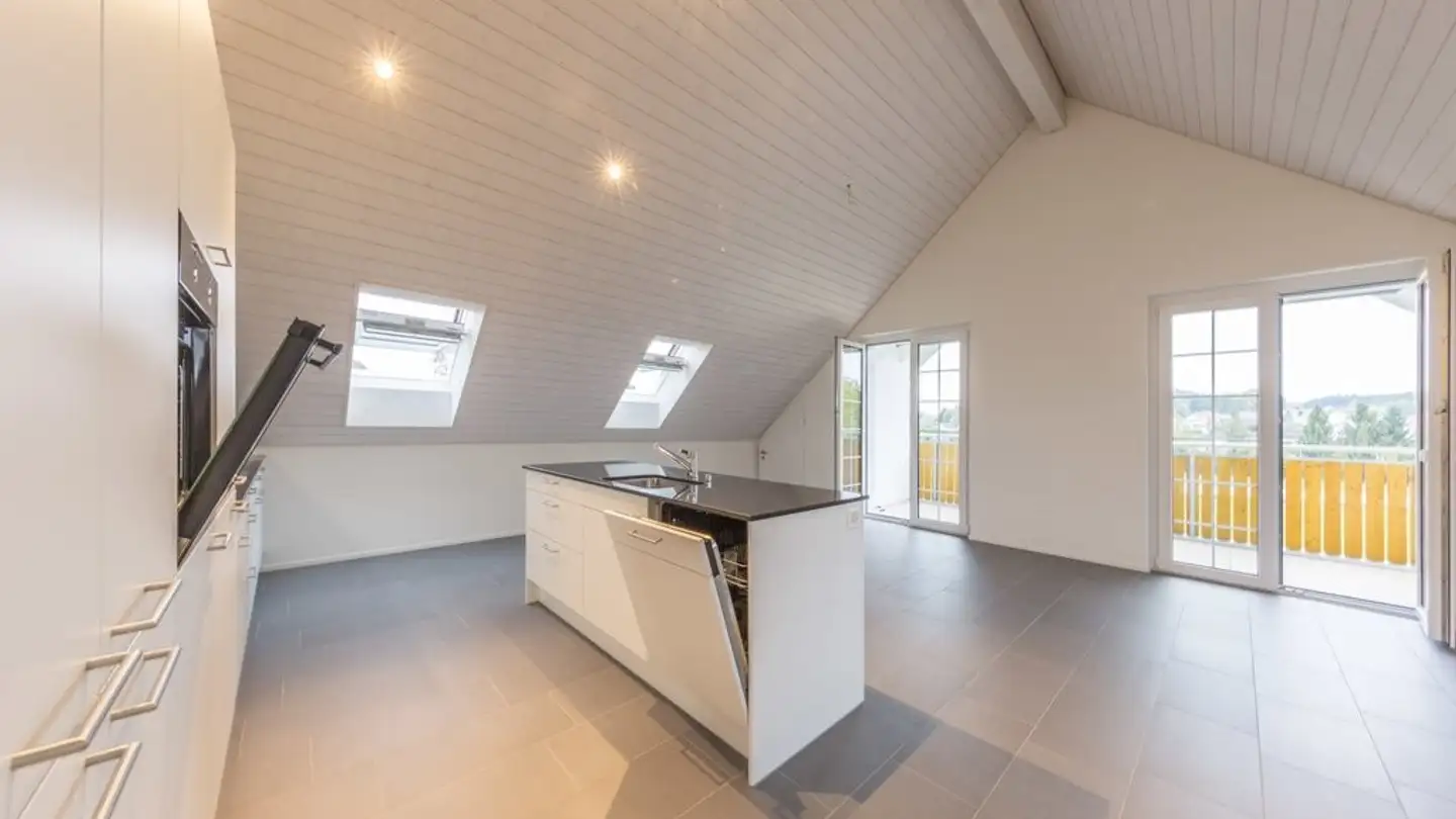 Attic flat for rent - Wolserstrasse 44c, 8912 Obfelden - Photo 2