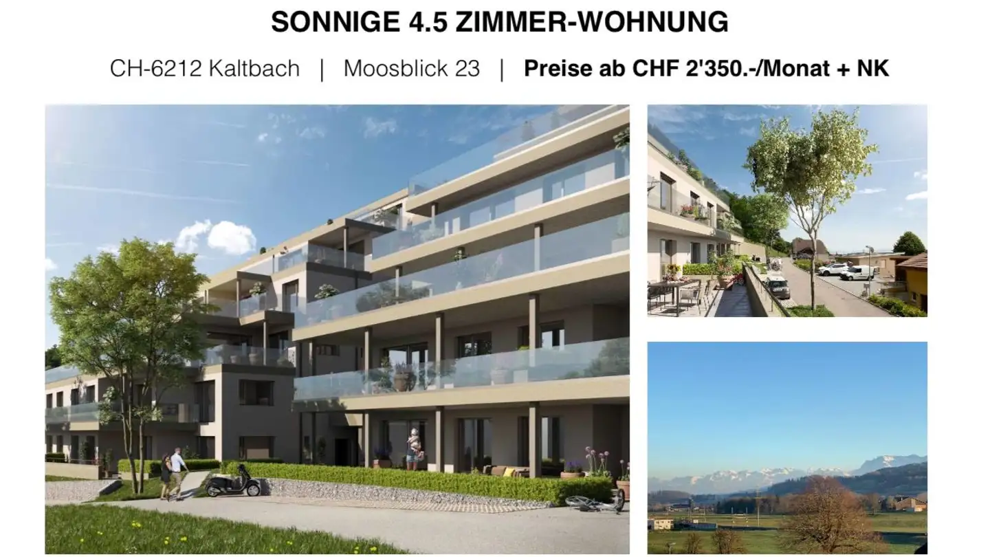 Apartment for rent - Moosblick, 6212 Kaltbach