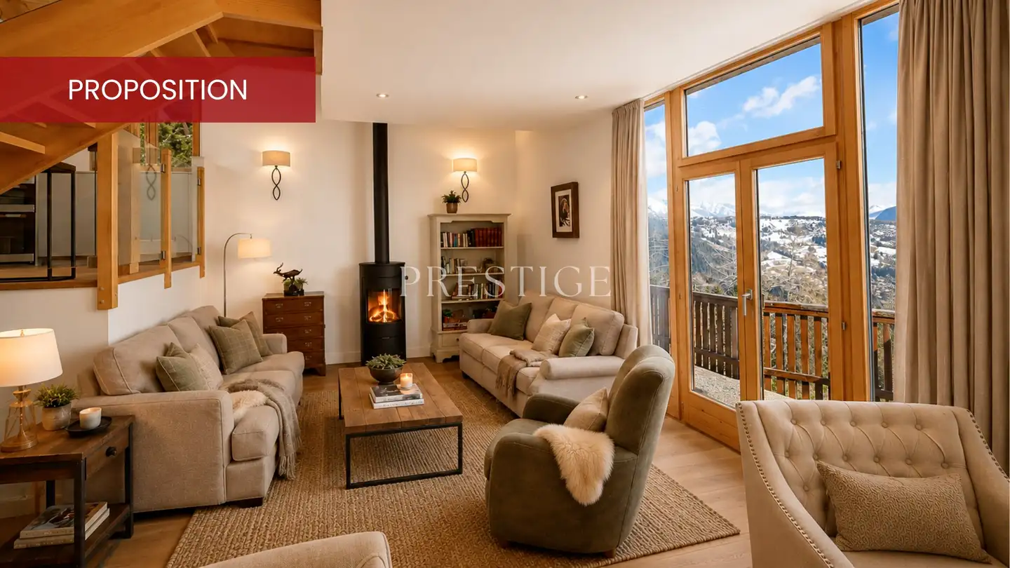 Chalet à vendre - Rue De La Lisière 21, 1972 Anzère - Photo 2