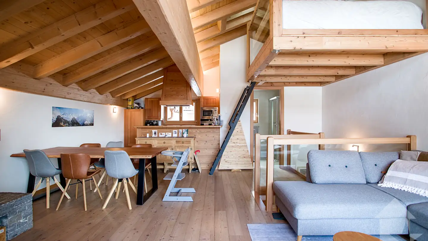 Attique à vendre - 1997 Haute-Nendaz - Photo 4