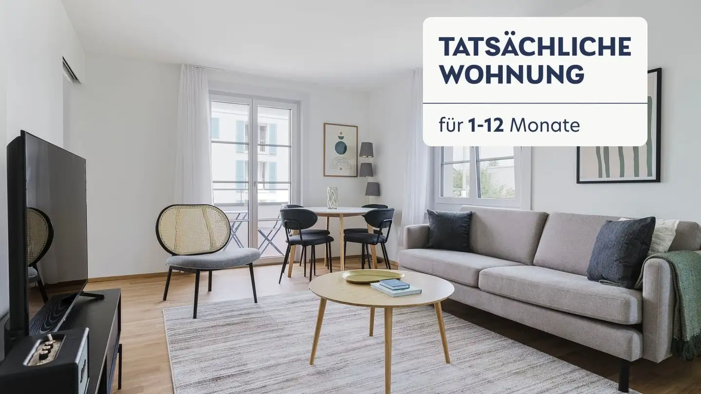 Appartement meublé à louer - Oberdorfstrasse 60, 8810 Horgen