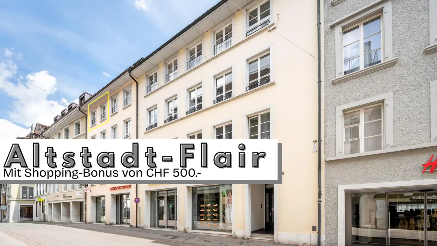 Wohnung mieten - Hauptgasse 14, 4500 Solothurn