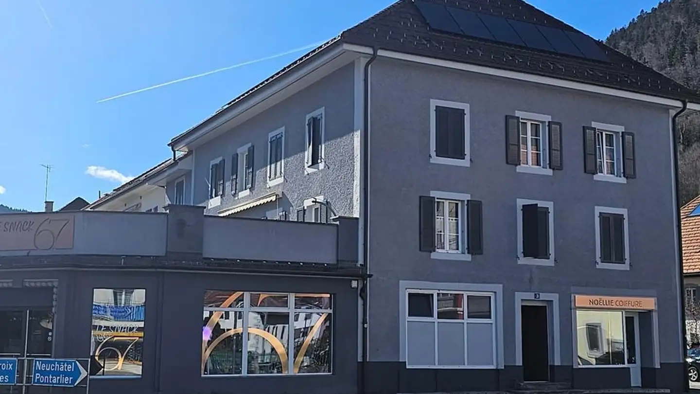 Apartment for rent - Rue de la Place-d'Armes 3, 2114 Fleurier