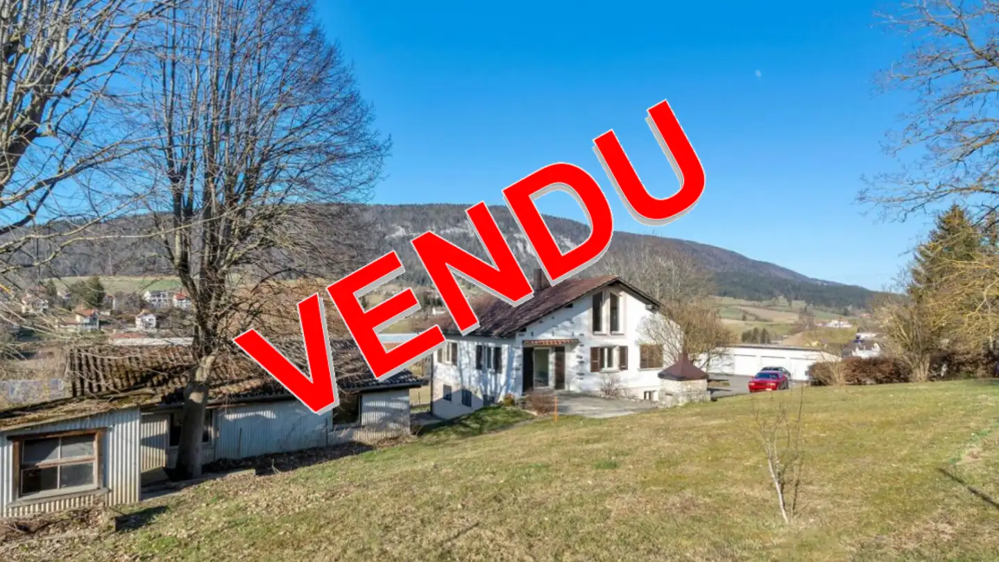 Single house for sale - Jolimont 2, 2732 Reconvilier