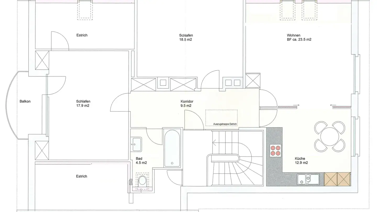 Attic flat for rent - Buchdruckerweg, 3018 Bern - Photo 2