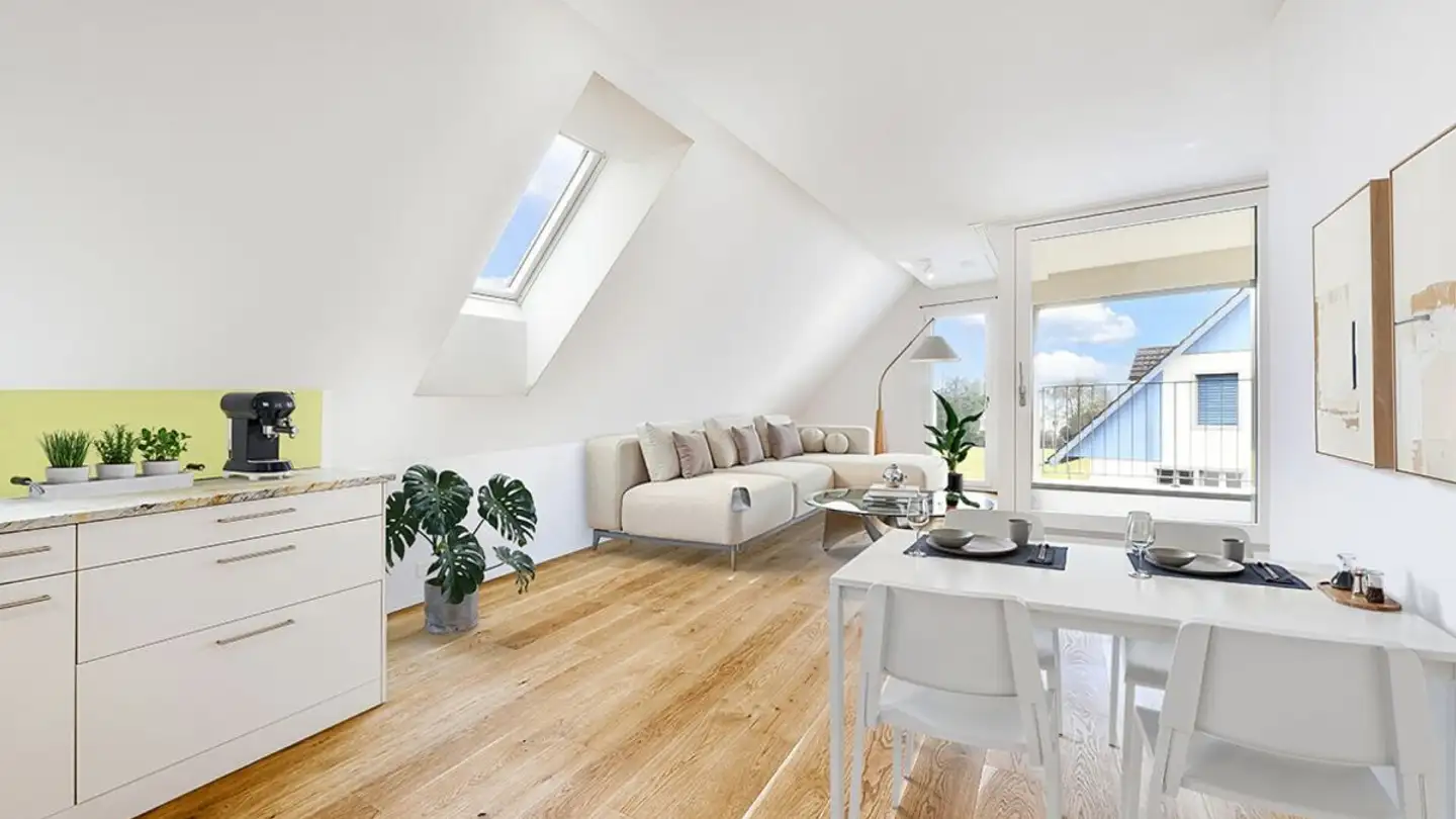 Dachgeschosswohnung kaufen - Bühlenweg 2, 8616 Riedikon