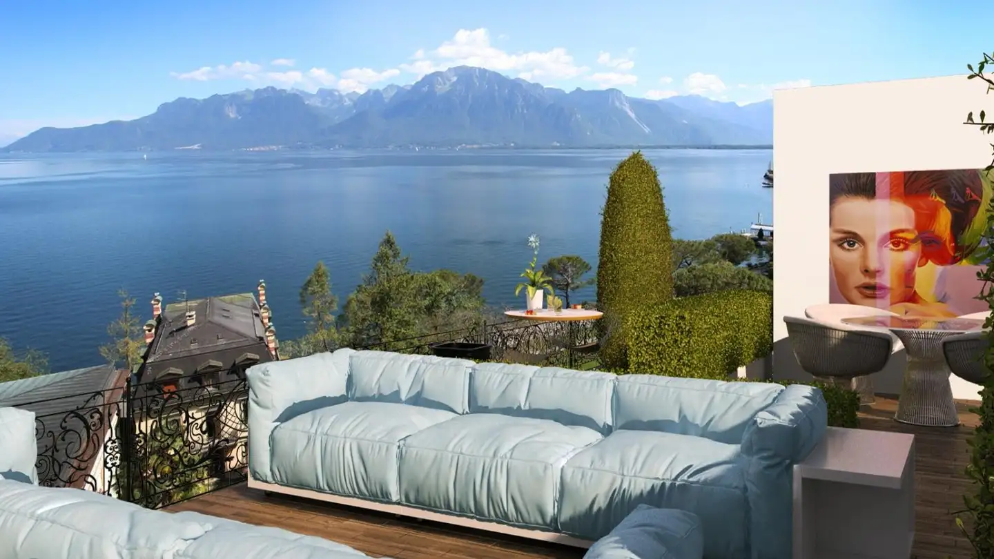 Penthouse for sale - 1820 Montreux