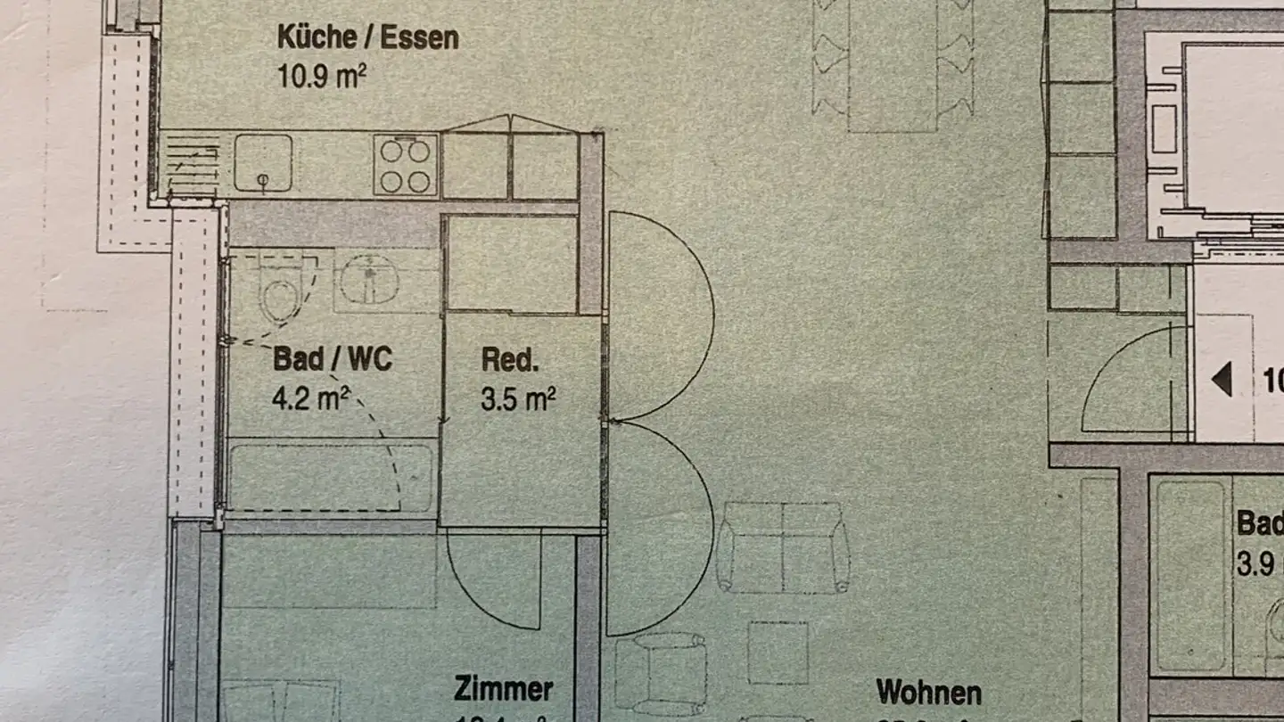 Appartamento in affitto - Im Gütsch 10, 8122 Binz - Foto 3