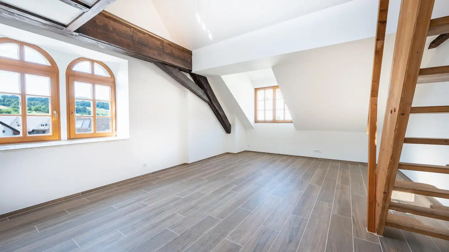 Attique à louer - Dorfstrasse 22, 5272 Gansingen - Photo 2