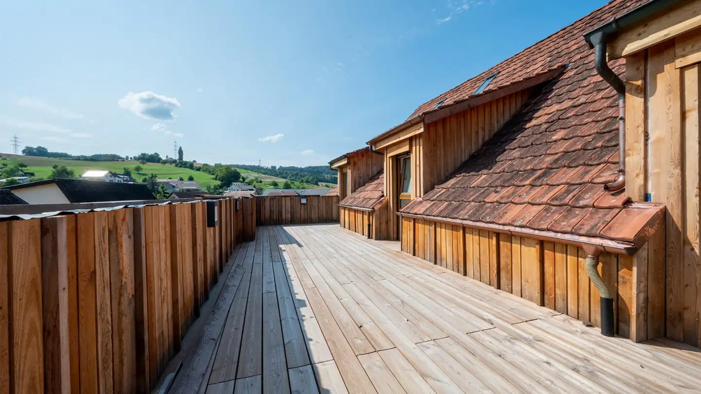 Attique à louer - Dorfstrasse 22, 5272 Gansingen - Photo 4