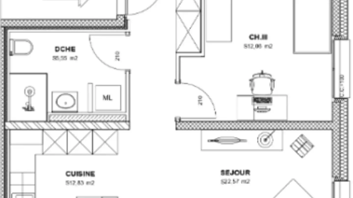 Appartement à louer - Chemin Des Oubliés 7, 1904 Vernayaz - Photo 3