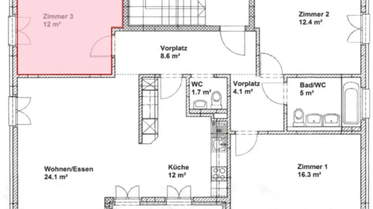 Zimmer mieten - Steinacher 50, 8484 Weisslingen - Foto 2