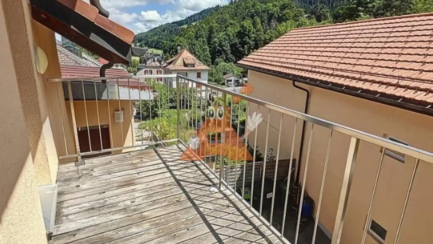 Attic flat for rent - Route de France 5, 1348 Le Brassus - Photo 2