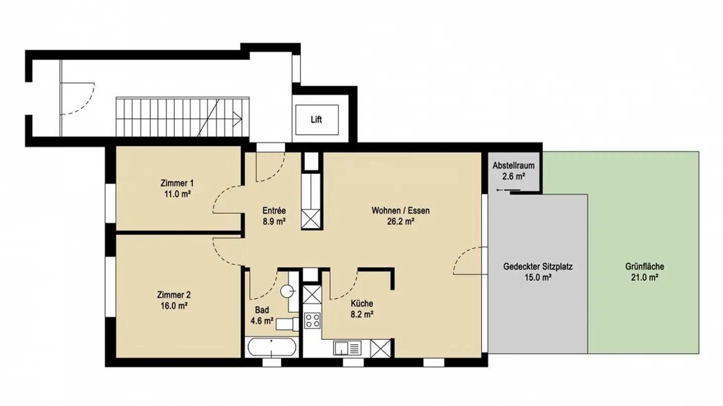 Apartment for sale - 9602 Bazenheid - Photo 2