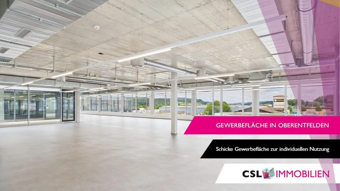 Gewerbe mieten - Feldstrasse 1, 5036 Oberentfelden
