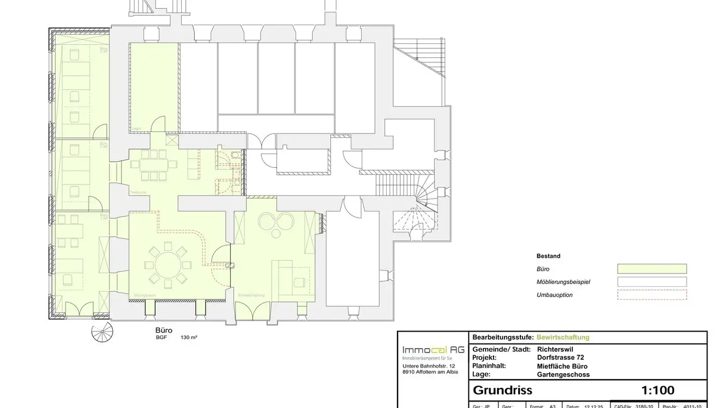 Spazio ufficio in affitto - Dorfstrasse 72, 8805 Richterswil - Foto 2