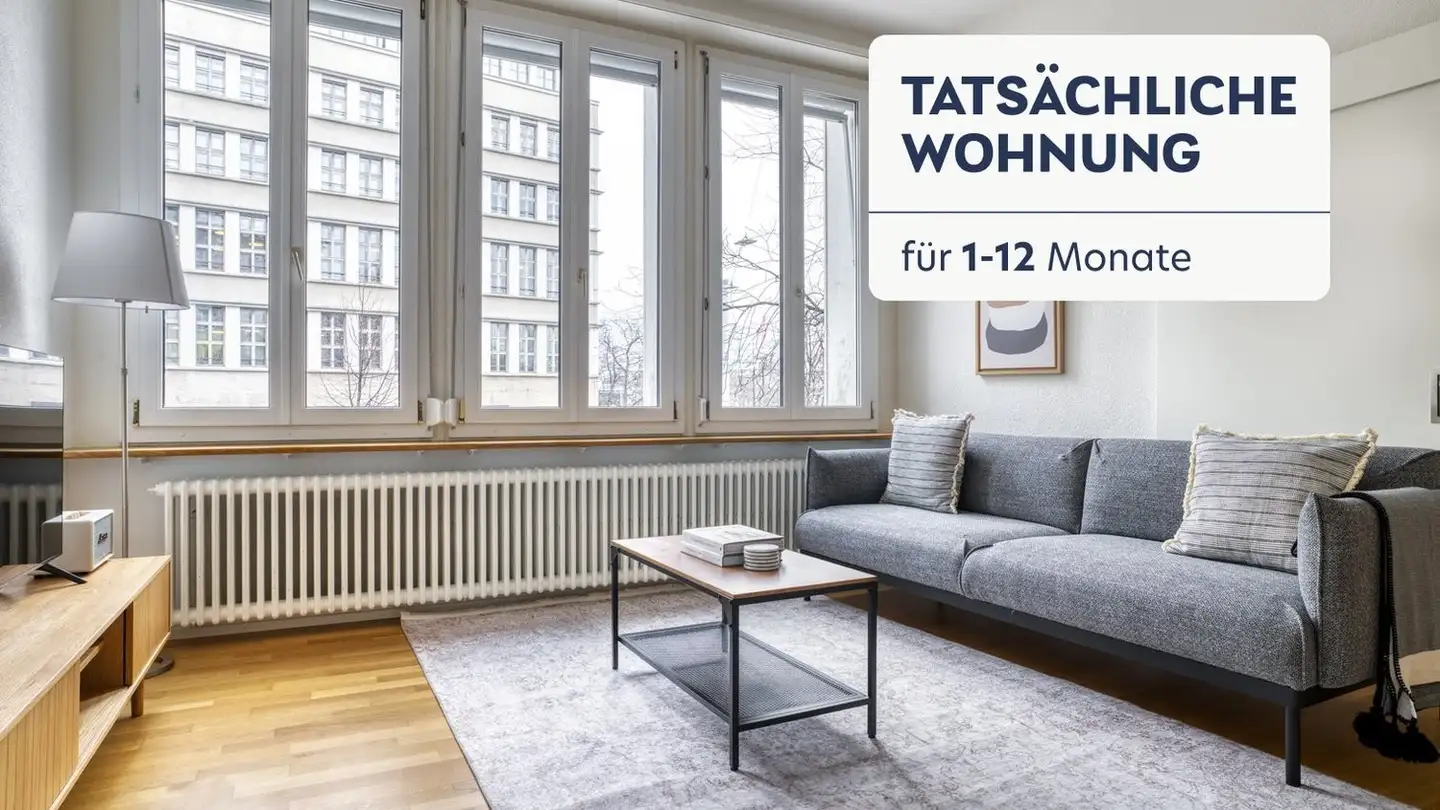 Möblierte Wohnung mieten - Lagerstrasse 1, 8004 Zürich