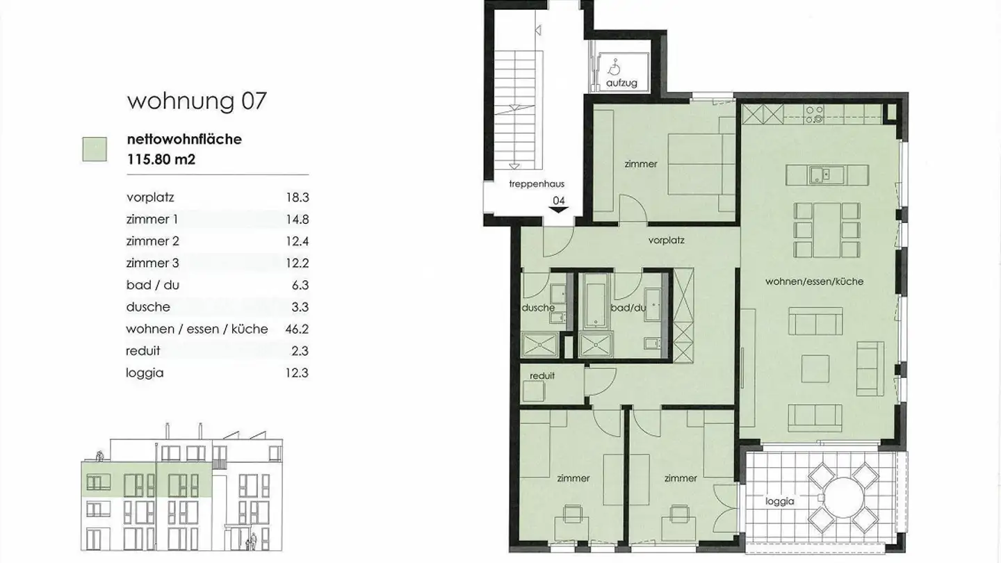 Apartment for sale - Lindenstrasse, 8555 Müllheim Dorf - Photo 2