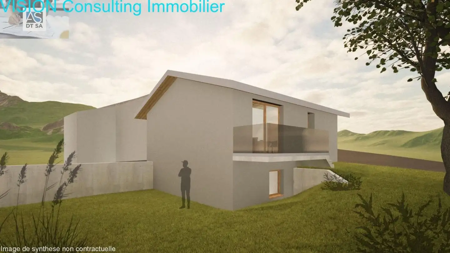 Constructible plot for sale - Les Cases 41, 1890 St-Maurice