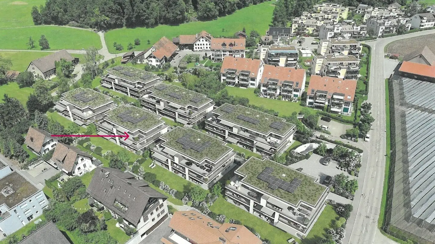 Attique à vendre - Wisentalstrasse 7c, 8185 Winkel