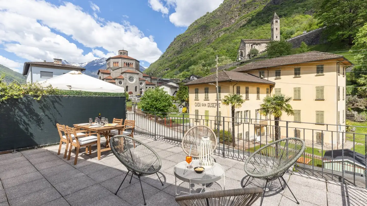 Möblierte Wohnung mieten - Via A. Giovannini 15, 6710 Biasca