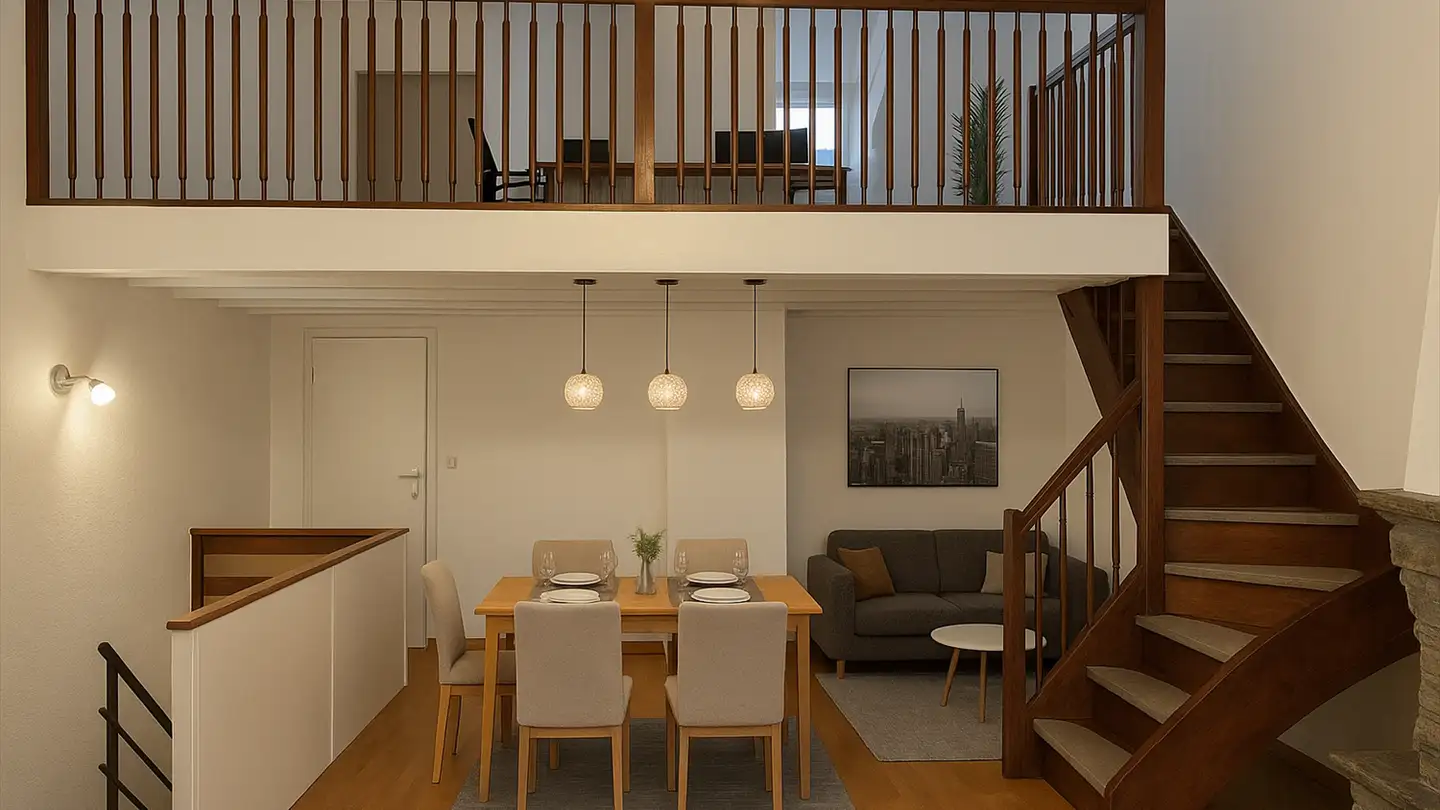 Appartamento in affitto - Ruelle Du Carroz 7, 1168 Villars-sous-Yens - Photo 2