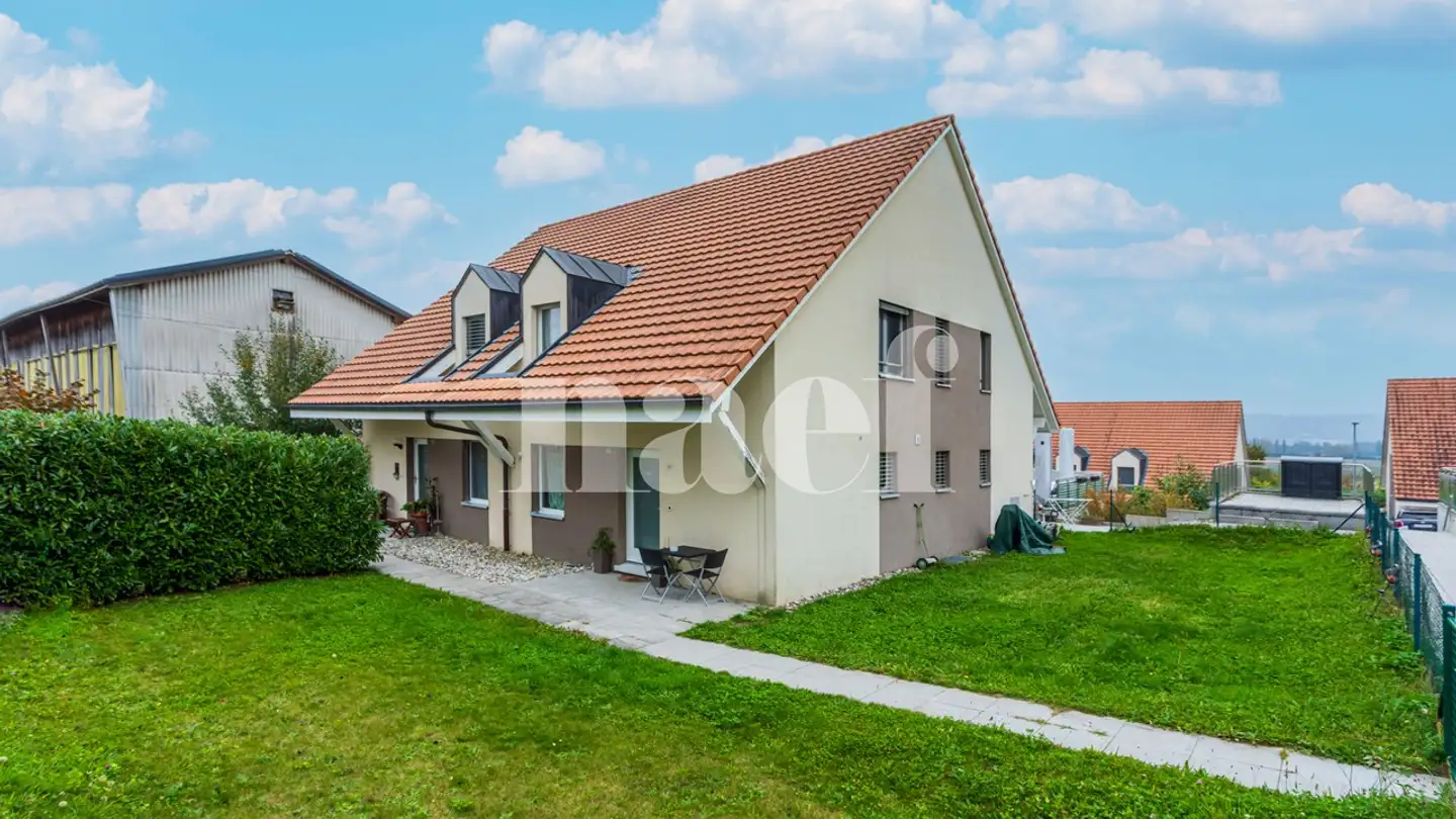 Maison jumelle à vendre - 1584 Villars-le-Grand